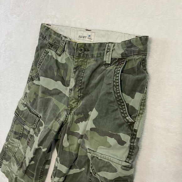 Old Navy Youth boys camo cargo shorts size 14 - Picture 4 of 9